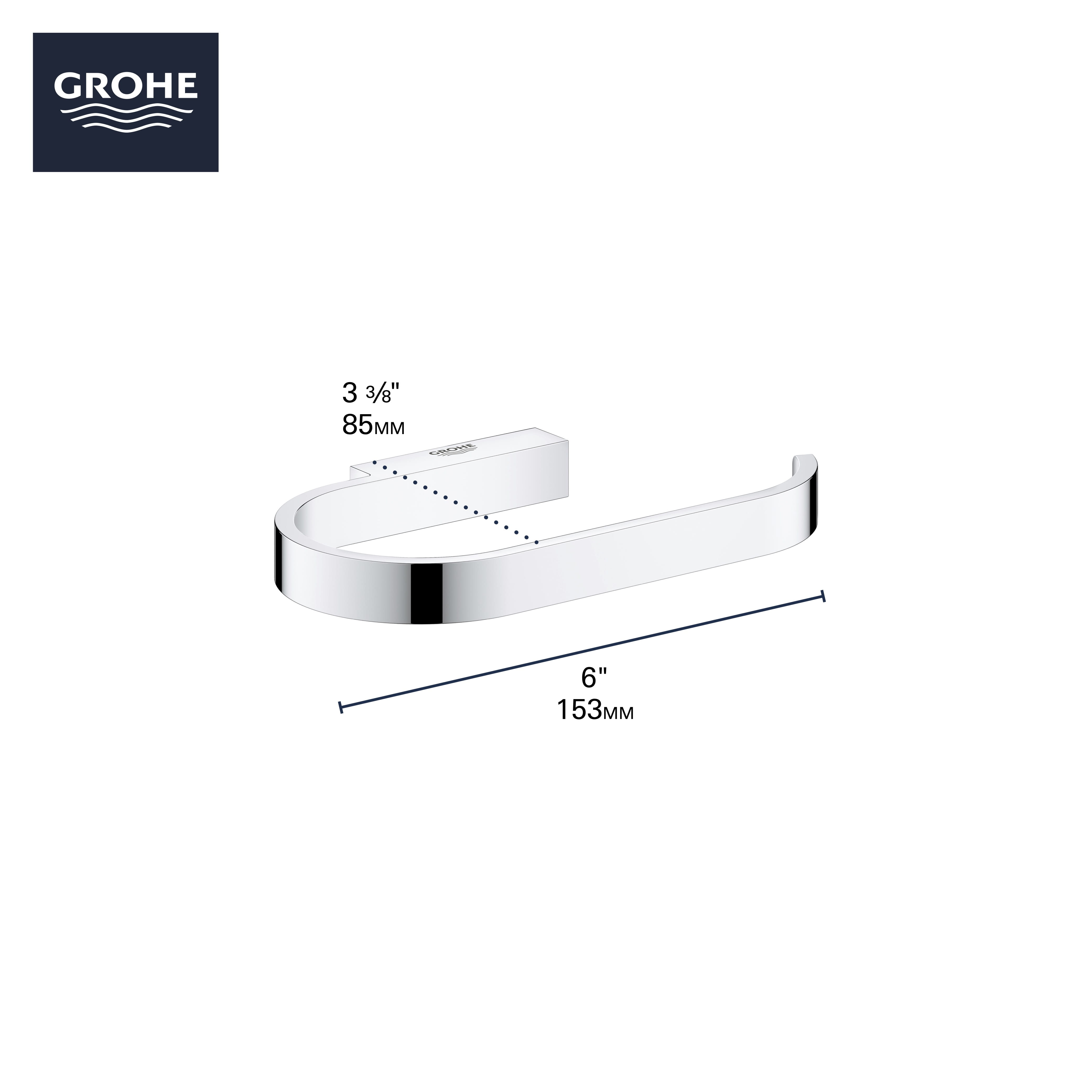 Paper Holder w o Cover GROHE BRUSHED COOL SUNRISE